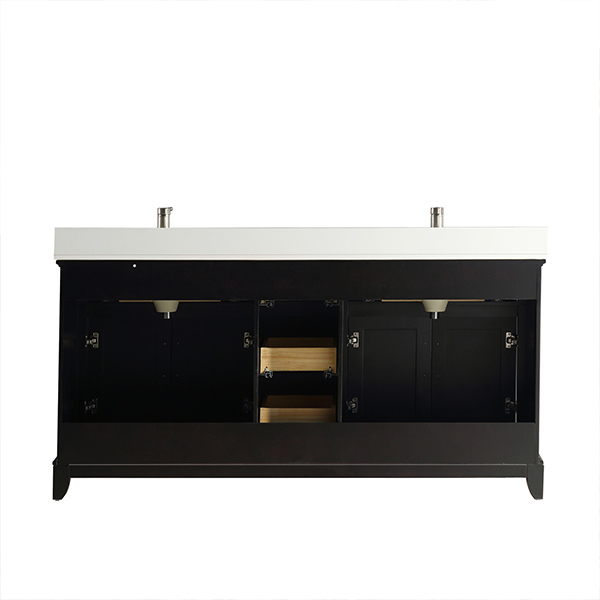 Vanity Art 72 Inch Single Sink Bathroom Vanity Set - Tilelelo