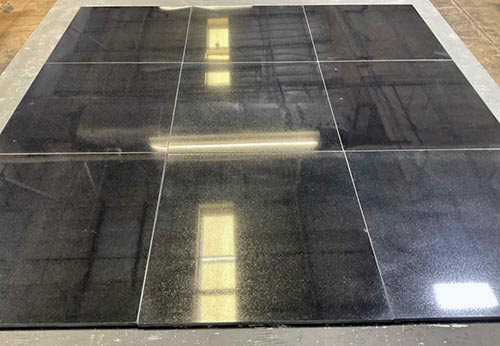 Absolute Black polished tile Absolute Black polished tile